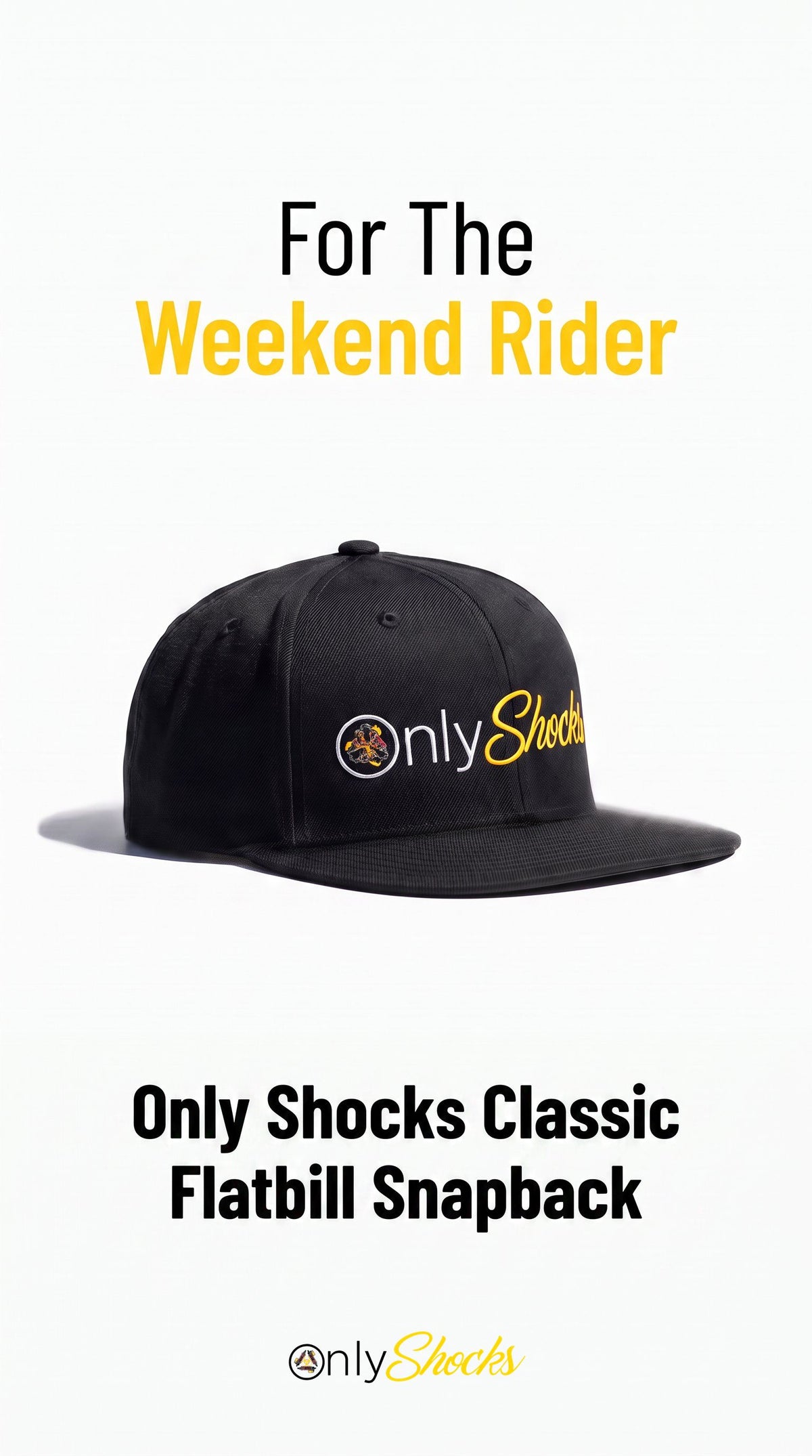 Flat Bill Snap-Back Hat
