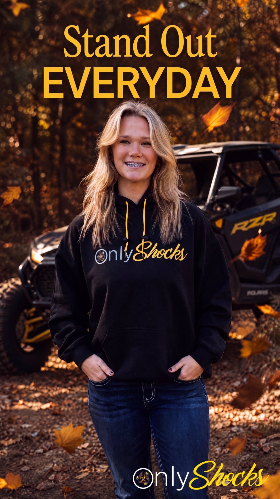 Only Shocks Hoodie - Uni Sex Style