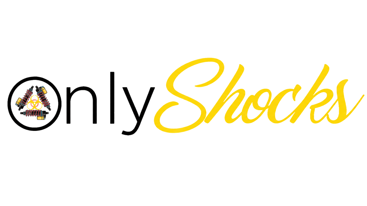 6 Inch Only Shocks Stickers (black)